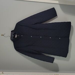 Quilted car coat by Talbots